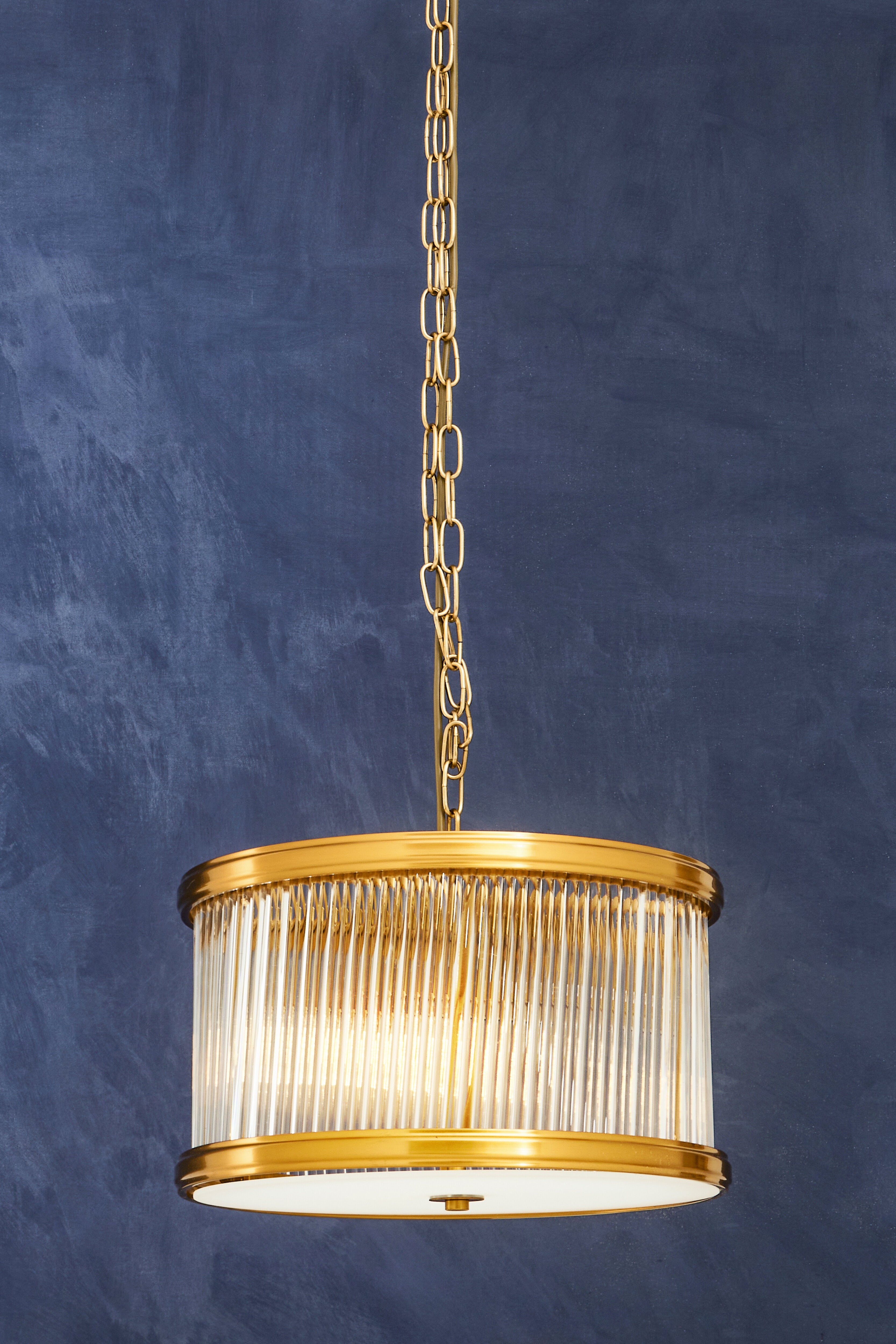 Candace Townhouse 5 Bulb Small Bronze Pendant Light